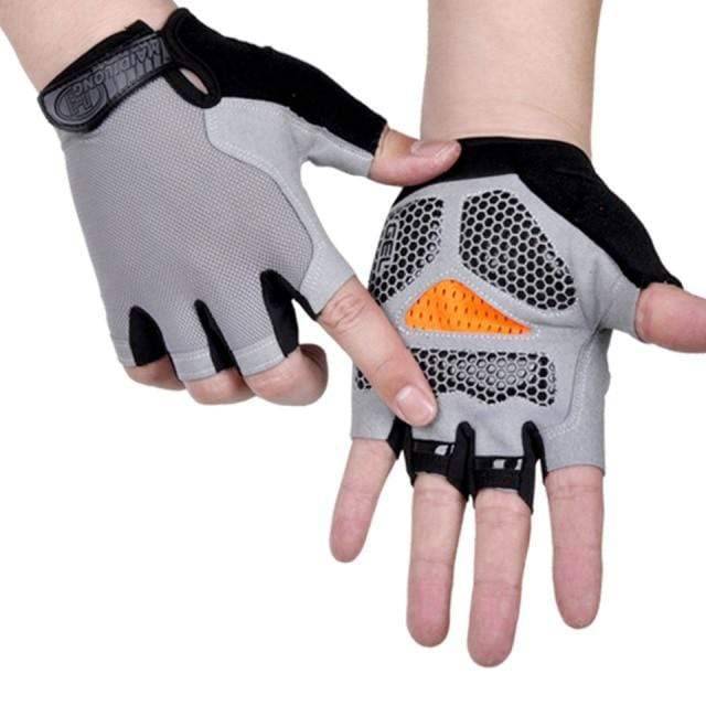 Cycling Gloves Without Fingers Featuring Improved Grip