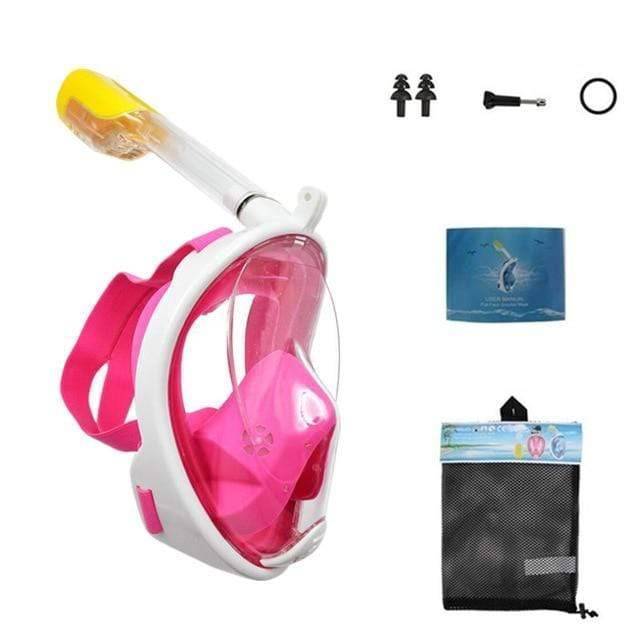 Underwater Exploration Full Face Diving Mask with Anti-Fog Feature