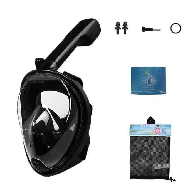 Underwater Exploration Full Face Diving Mask with Anti-Fog Feature