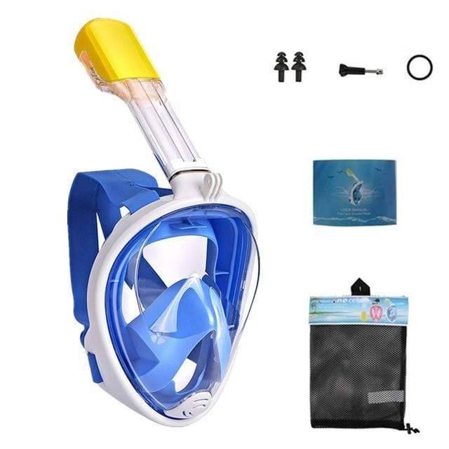 Underwater Exploration Full Face Diving Mask with Anti-Fog Feature