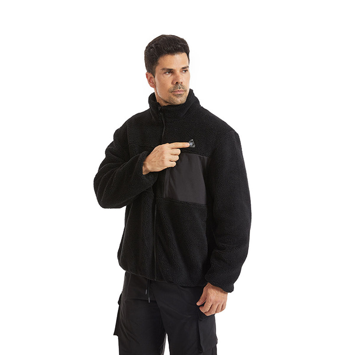 Outdoor Jacket with Heating Features