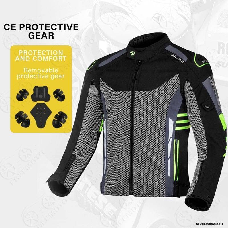CE Protective Mesh Jacket for Motorcycling