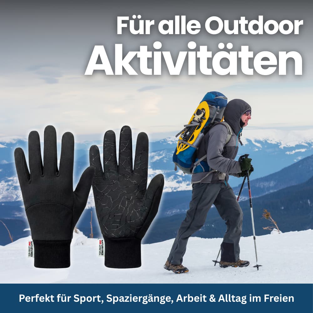 Winter Gloves with Insulation Technology for Warmth