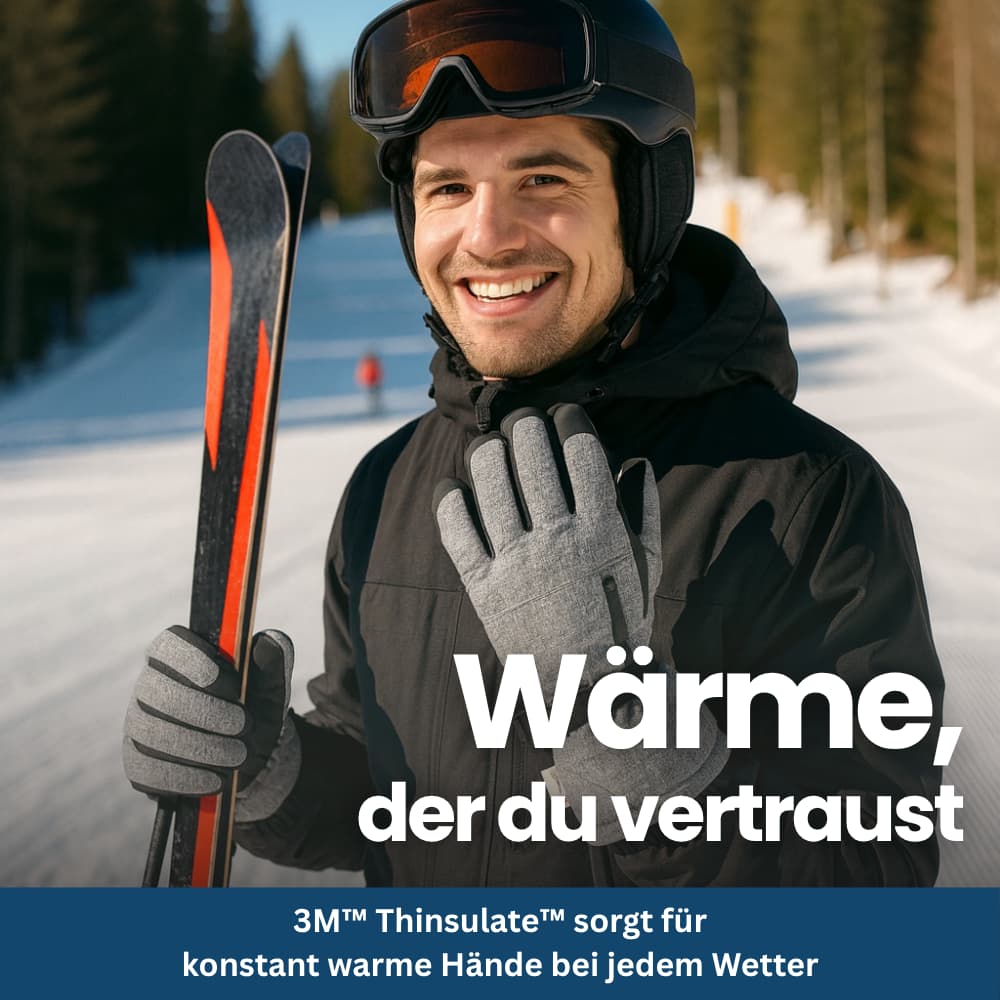Waterproof Outdoor Gloves for Winter Warmth