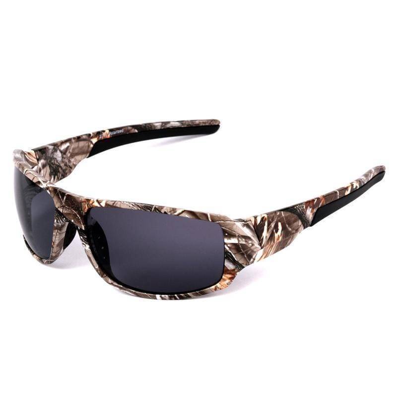 Polarized Sunglasses with Camouflage Frame and UV400 Protection