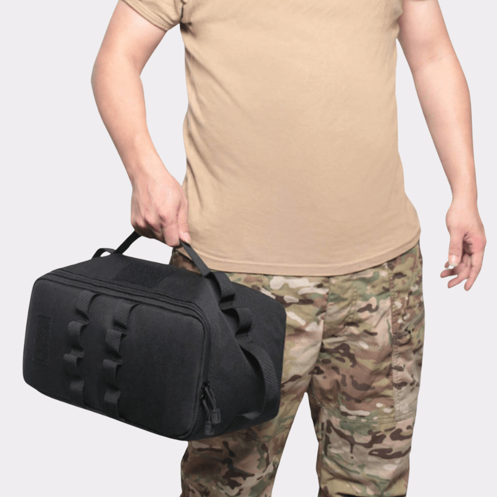 Storage Bag for Camping Cooking Equipment with Carry Handles