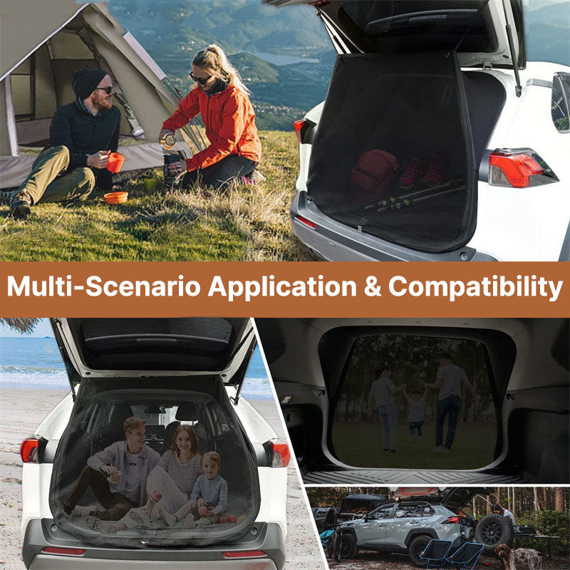 Trunk Mosquito Net for Car Camping