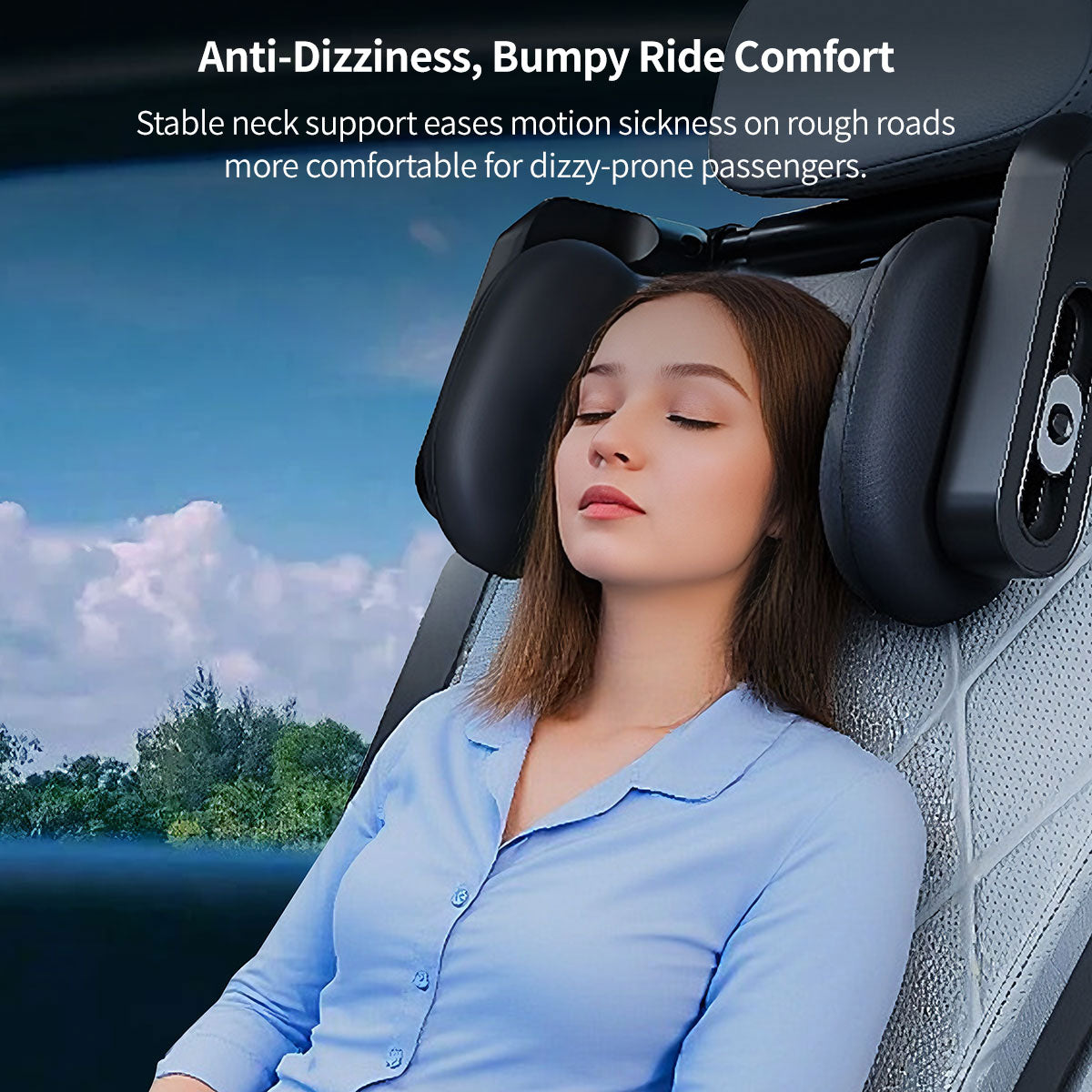 Neck Support Pillow for Car Headrests