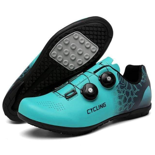 Automatic Swivel Cycling Shoes Without Clips