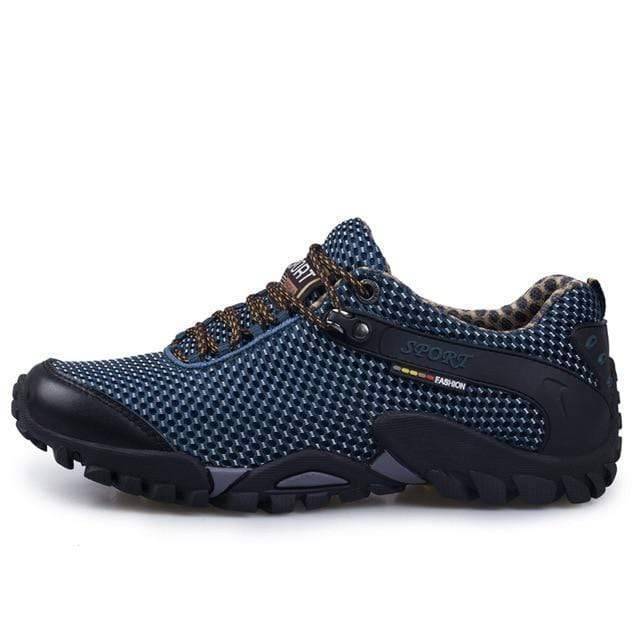 Breathable Climbing and Hiking Footwear Made from Cow Leather