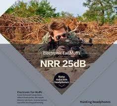 Ballistic Eyewear and Electronic Hearing Protection Earmuffs Kit