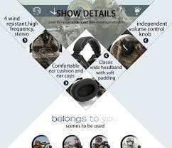 Ballistic Eyewear and Electronic Hearing Protection Earmuffs Kit