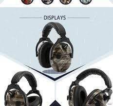 Ballistic Eyewear and Electronic Hearing Protection Earmuffs Kit
