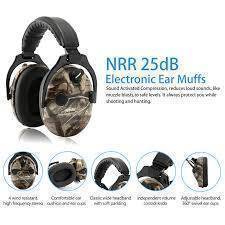 Ballistic Eyewear and Electronic Hearing Protection Earmuffs Kit