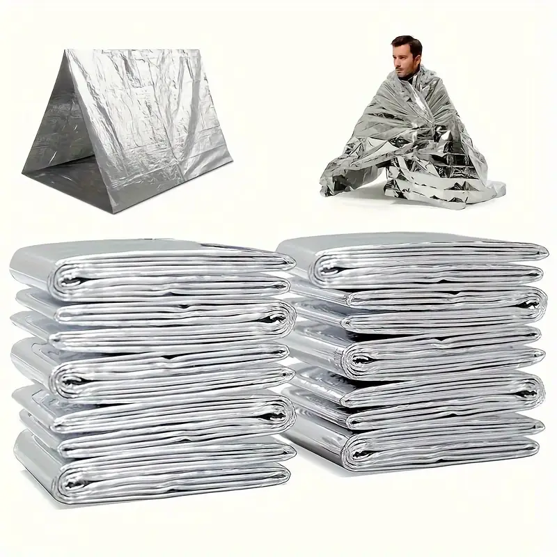 Survival Waterproof Space Blanket - Thermal Mylar Emergency Gear
