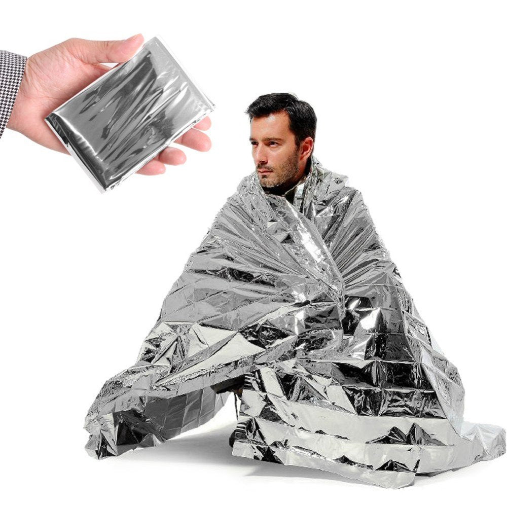 Survival Waterproof Space Blanket - Thermal Mylar Emergency Gear
