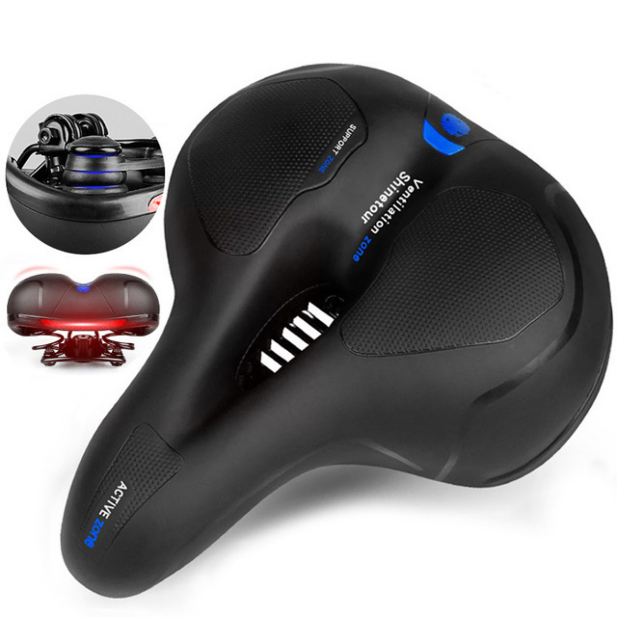 Comfortable Ergonomic Bicycle Seat