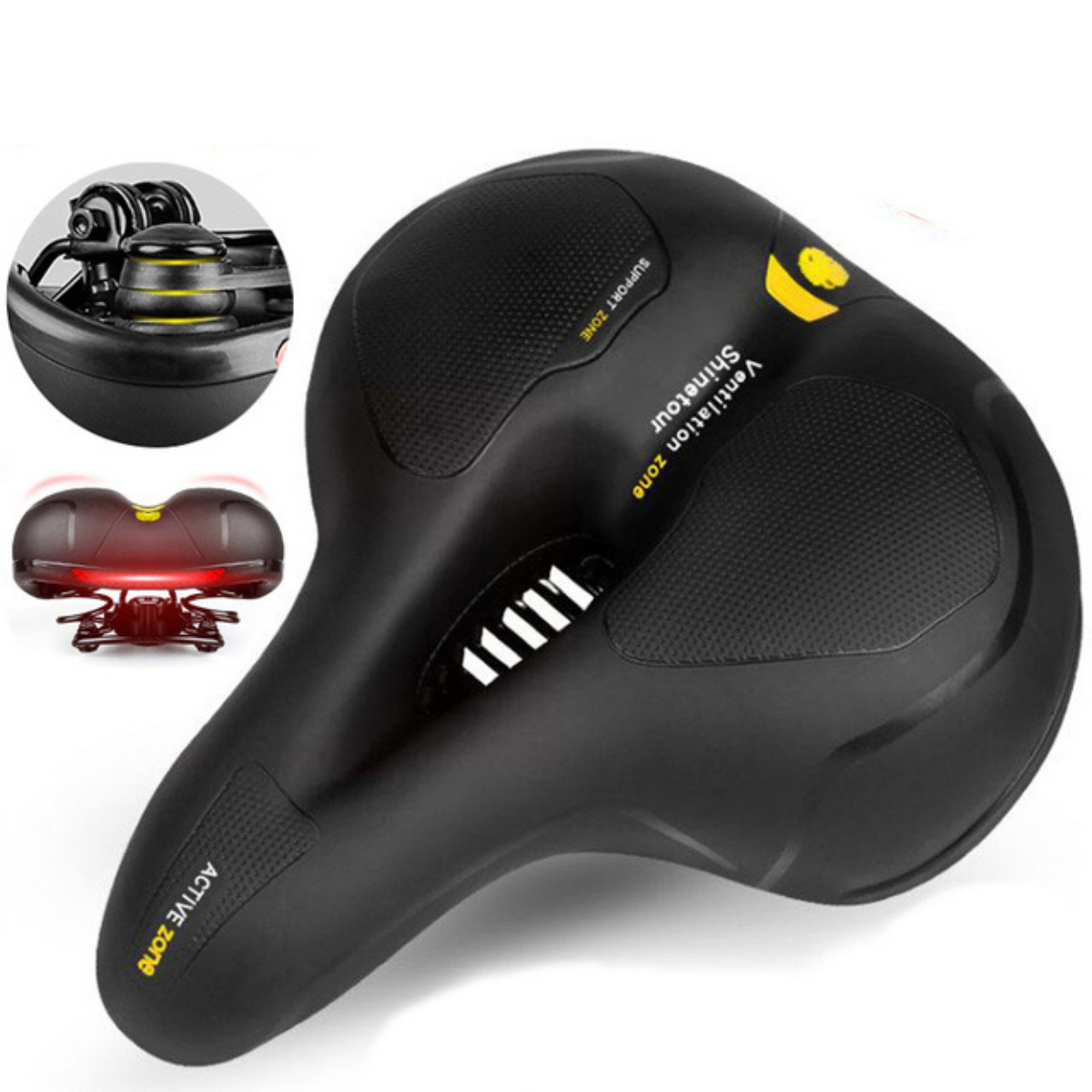 Comfortable Ergonomic Bicycle Seat
