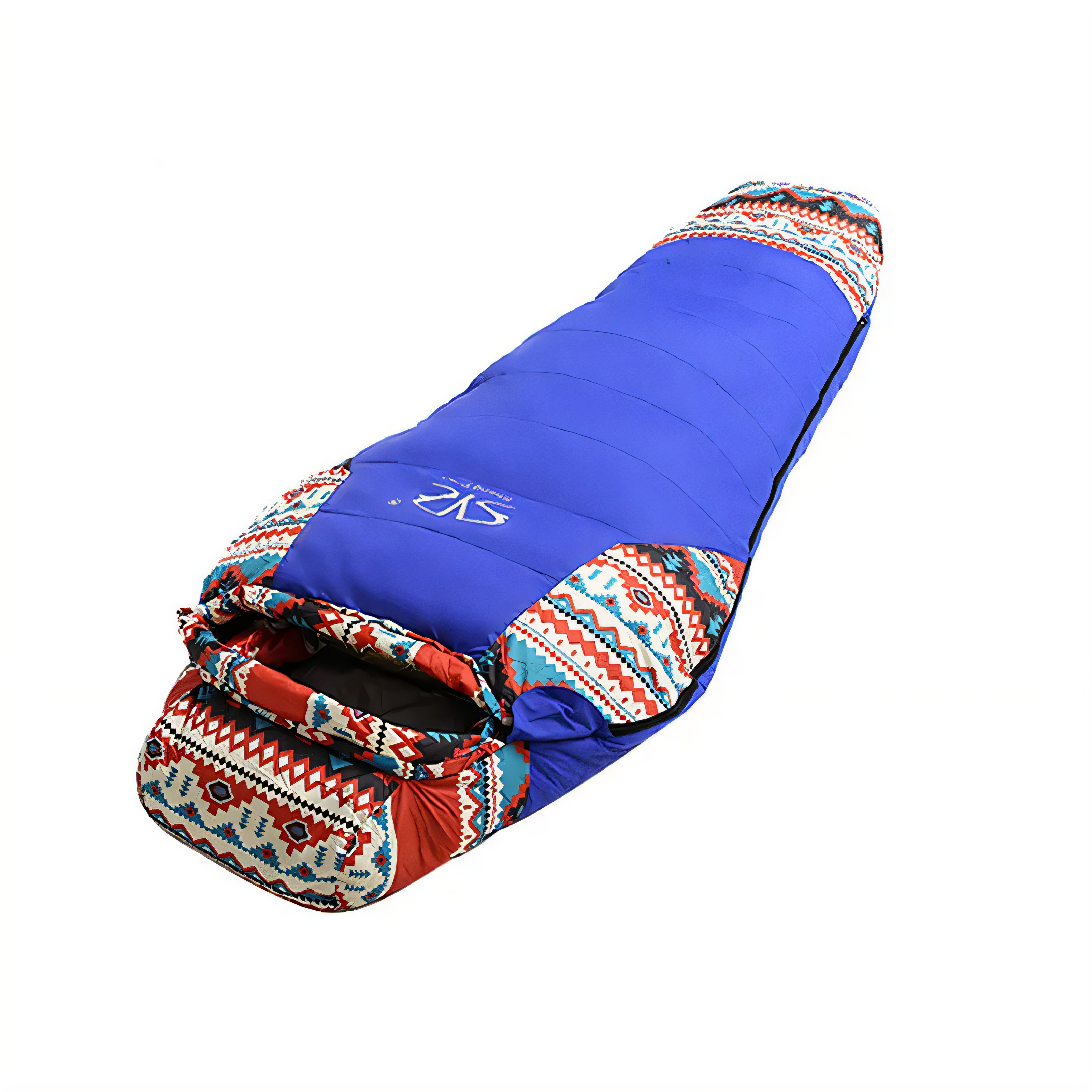 Down Sleeping Bag in Ethnic Design