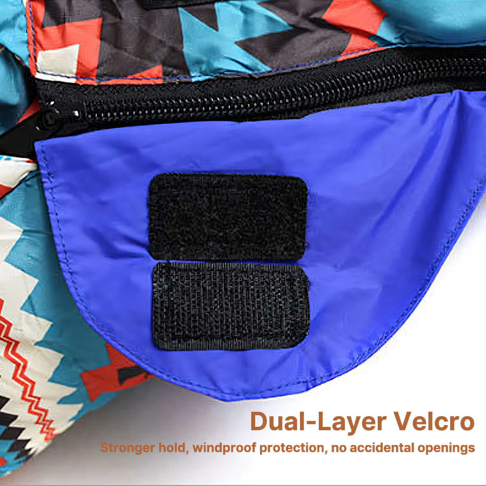 Down Sleeping Bag in Ethnic Design