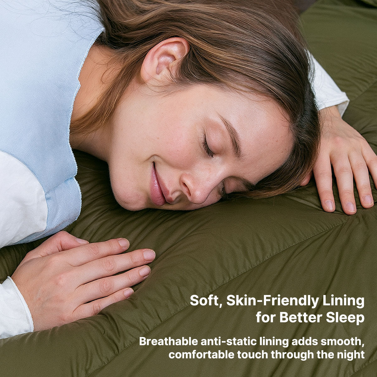 Down Mummy Sleeping Bag for Extreme Weather Conditions