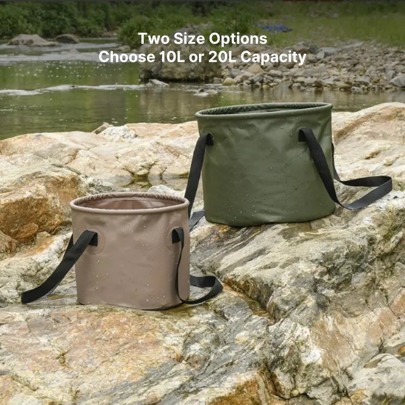 Collapsible Water Bucket for Outdoor Activities