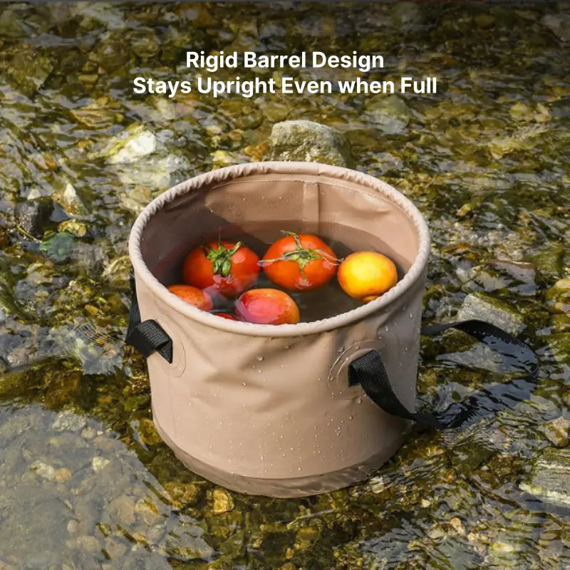 Collapsible Water Bucket for Outdoor Activities
