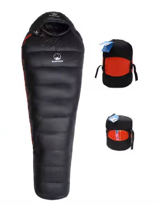 Outdoor Sleeping Bag Filled with Goose Down for Camping