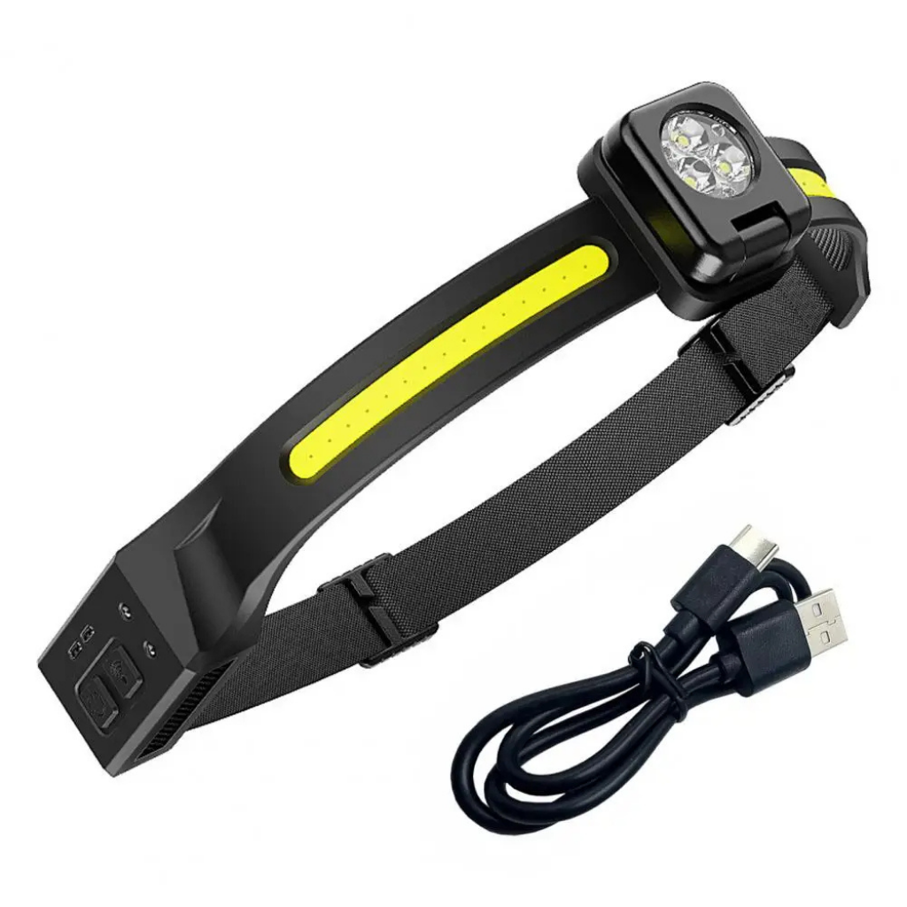 Adjustable LED Headlight for Camping and Outdoor Use