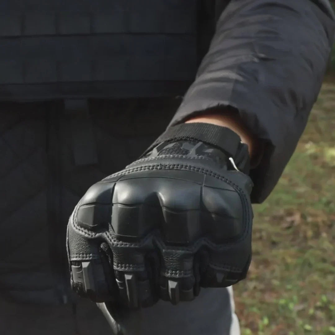 Tactical Gloves with Hard Knuckles for Outdoor Use