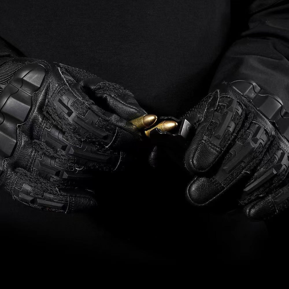 Tactical Gloves with Hard Knuckles for Outdoor Use