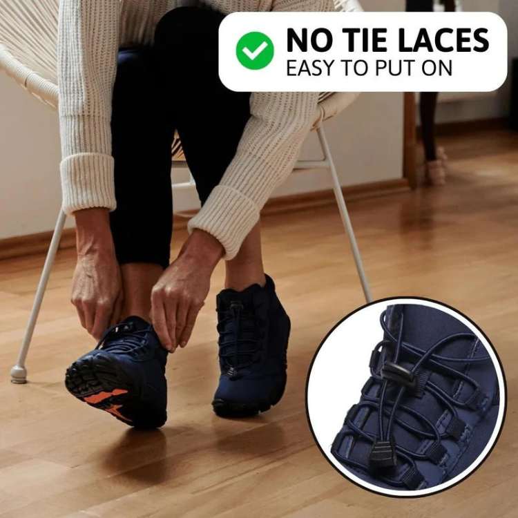 Trail Shoes with High Top Design for Barefoot Comfort