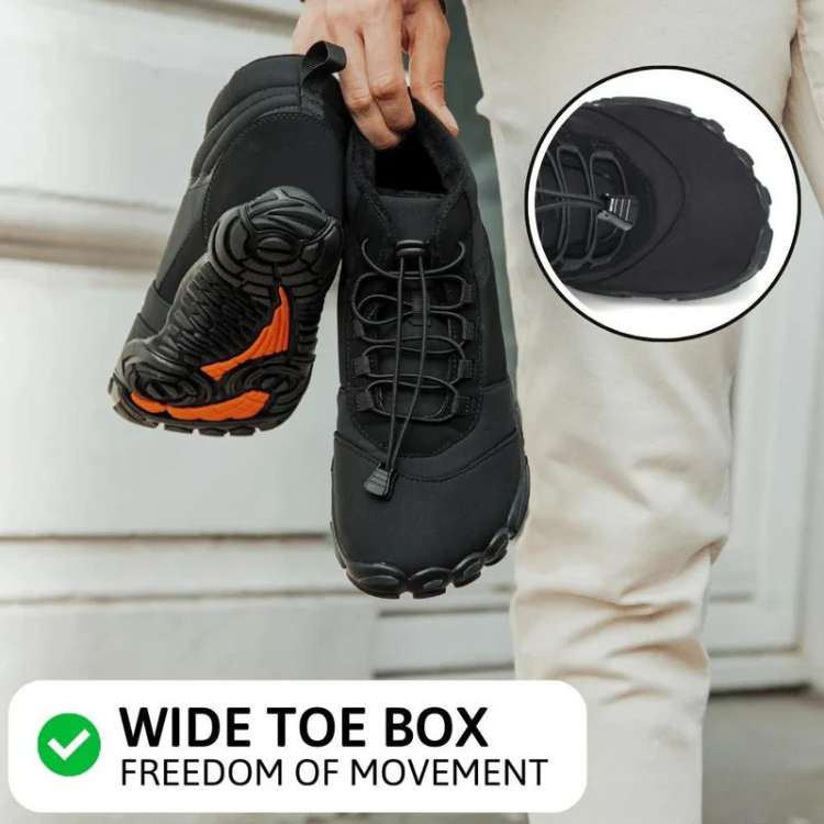 Trail Shoes with High Top Design for Barefoot Comfort