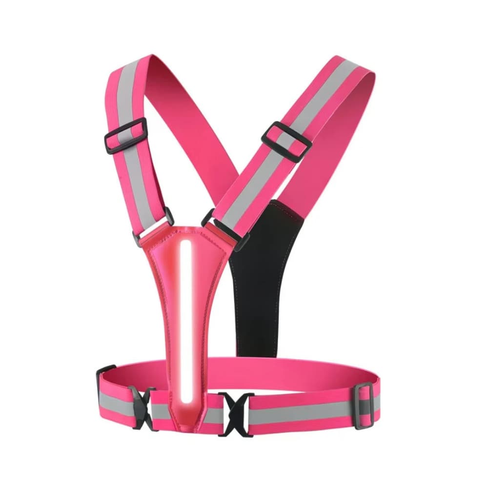 LED Safety Vest with High Visibility Design