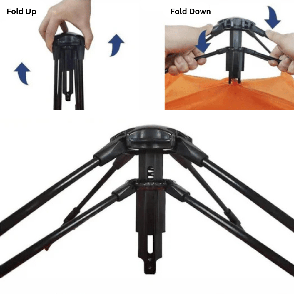 Instant Pop-Up Tent for Camping Outdoors