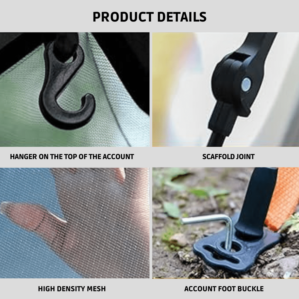 Instant Pop-Up Tent for Camping Outdoors