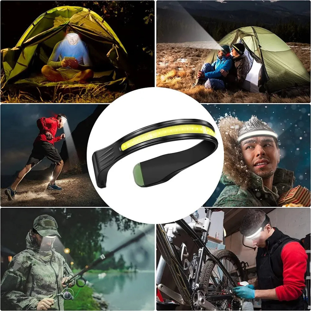 Multifunctional LED Headlight with Various Brightness Settings