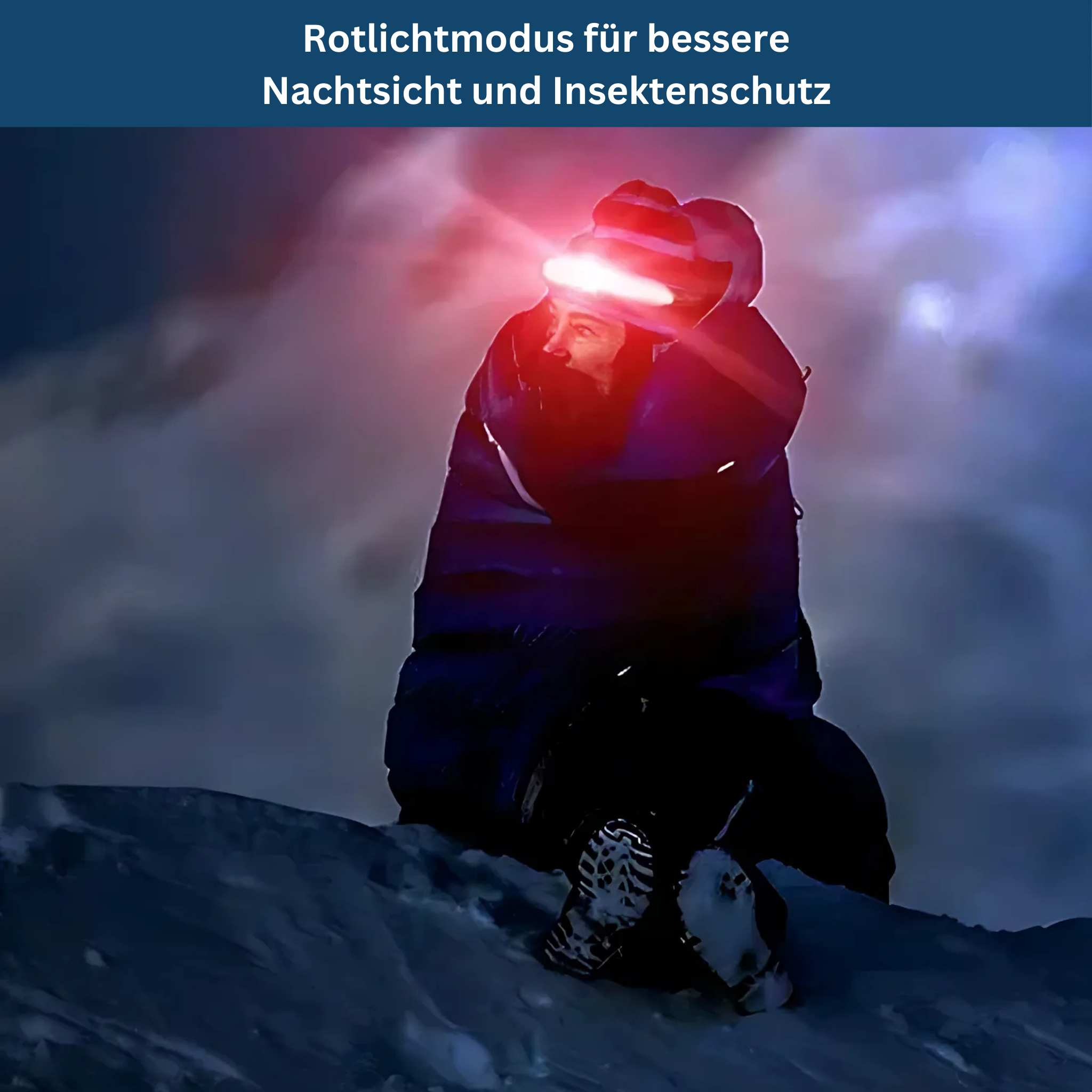 LED Headlamp for Outdoor Use
