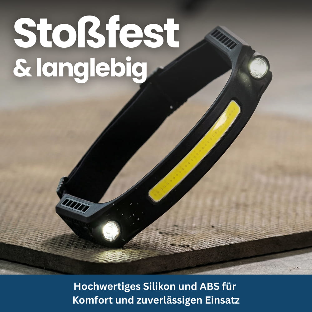 Headlamp with LED Lighting for Enhanced Visibility