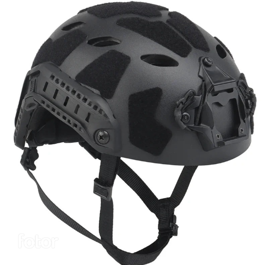 Tactical Helmet with Side Rails and NVG Mount – Lightweight Design