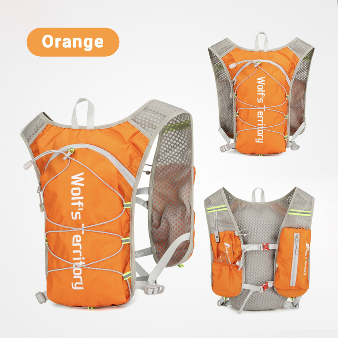 Lightweight Cycling and Hiking Backpack with Breathable Fabric