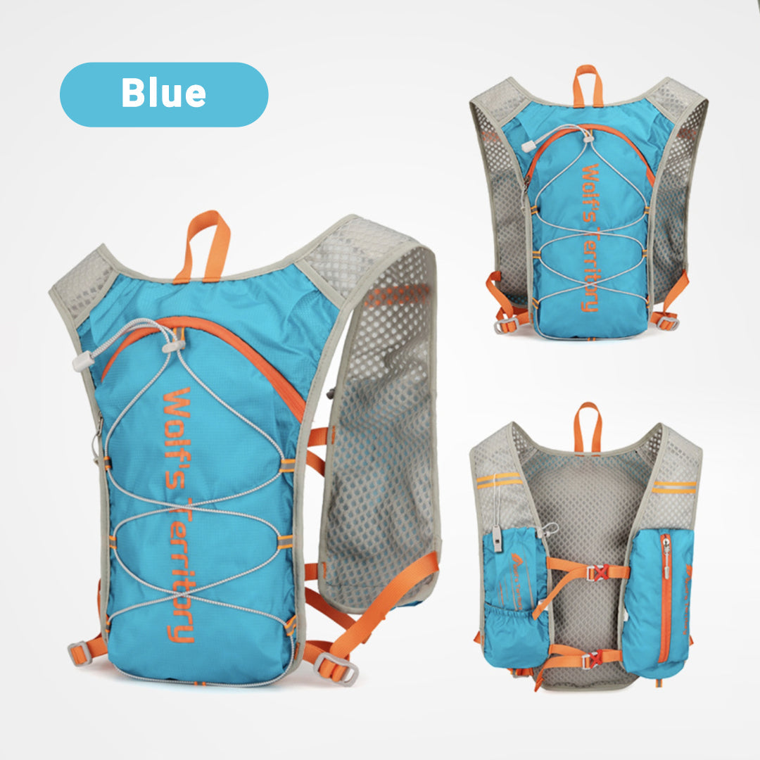 Lightweight Cycling and Hiking Backpack with Breathable Fabric