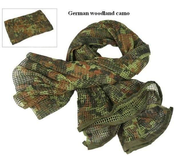 Tactical Mesh Scarf for Outdoor and Military Use