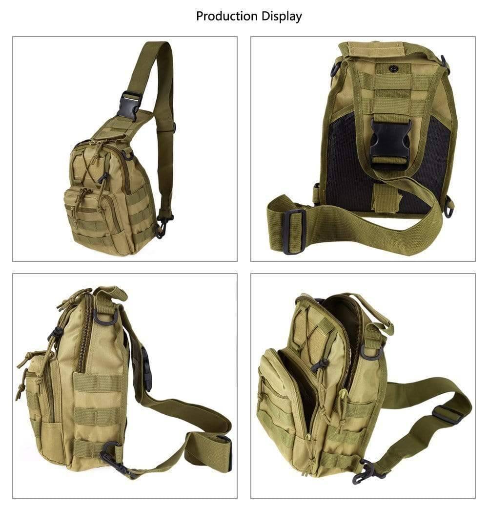 Tactical Sling Backpack for Military Survival Gear