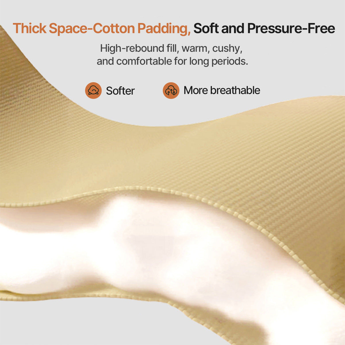 Adjustable Leg Rest Moon Chair for Relaxation and Comfort