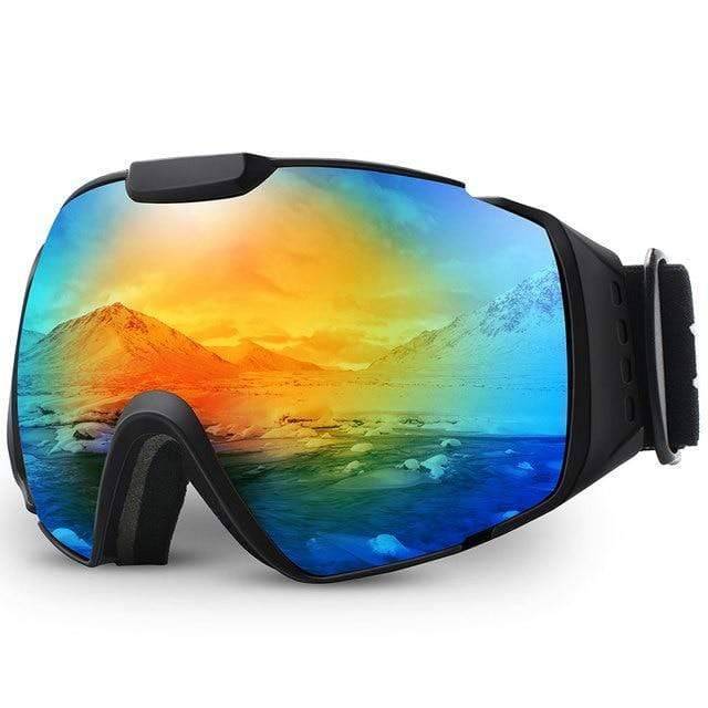 Anti-Fog Ski Goggles for OTG Use