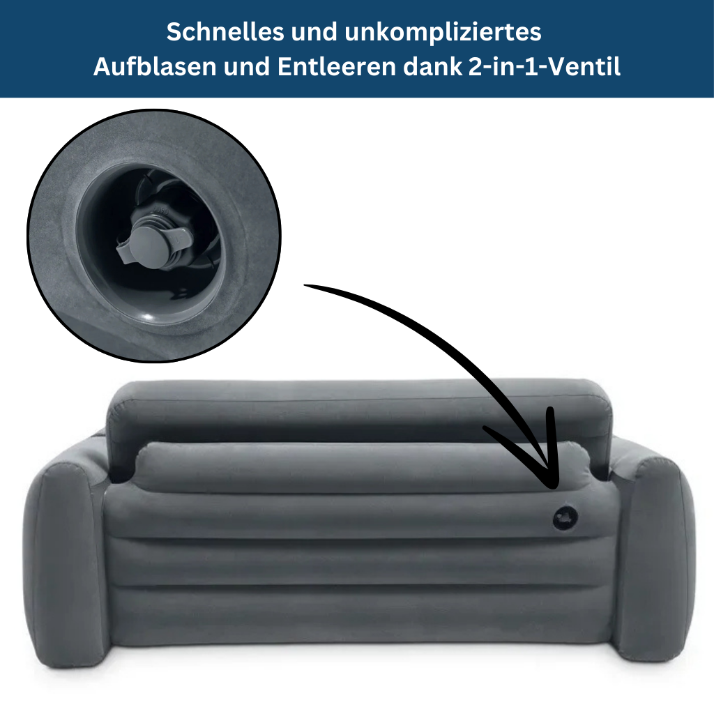 Inflatable Lounge Chair for Outdoor Use