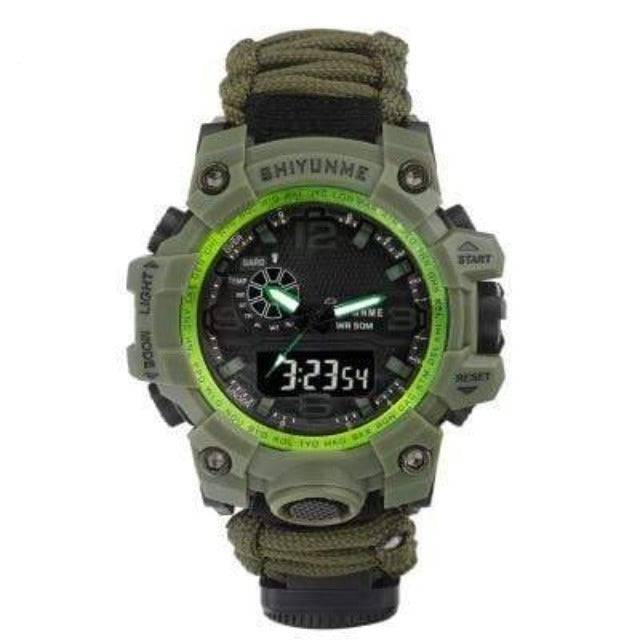 Digital Quartz Watch for Outdoor and Military Use