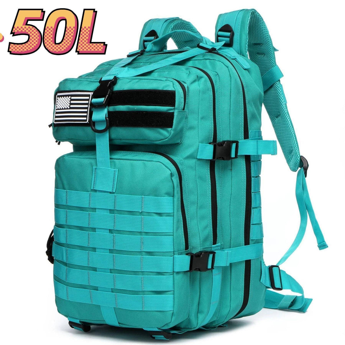 Trekking Backpack for Camping and Hiking - Outdoor Tactical Gear