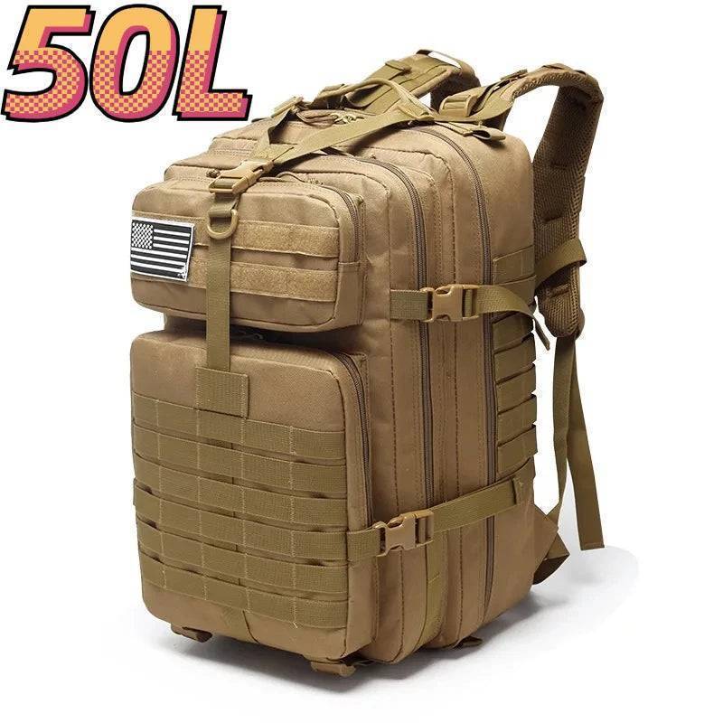 Trekking Backpack for Camping and Hiking - Outdoor Tactical Gear